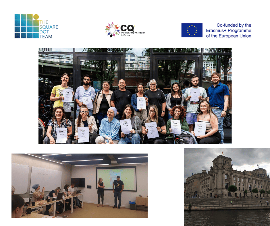 Read more about the article Training in Berlin, Germany, for the CQ+ project!